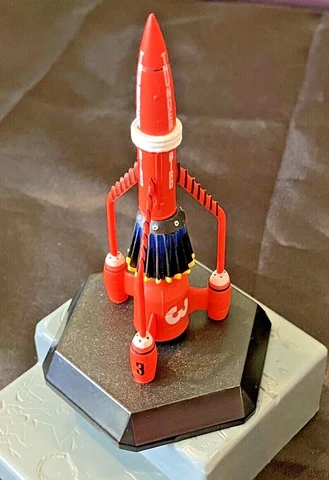 VINTAGE THUNDERBIRDS ARE GO TB3 RESCUE VEHICLE PLASTIC MODEL 3 KONAMI JAPAN NMIB Cover