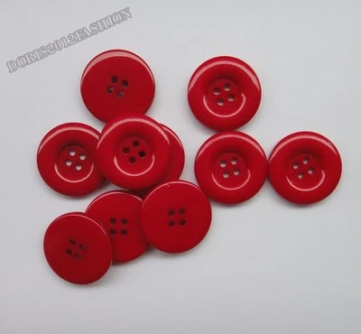 Resin Coat Sewing Buttons DIY 15mm 18mm 20mm 23mm 25mm 28mm 30mm 34mm 38mm - Image 1 of 4