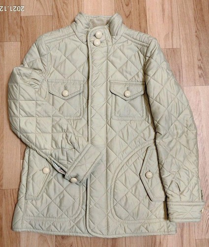 COACH Popular giacca trapuntata XS beige F S dal Giappone