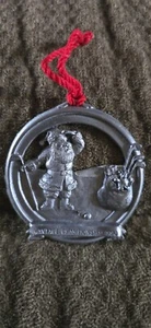 1990 Vantage Championship Zinn Weihnachtsschmuck Santa Golftasche Santa Pack - Bild 1 von 4