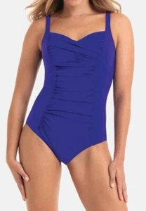 Costume da Bagno Intero Donna marca Anita Michelle 7373 Ocean Blue Taglie Curvy - Imagen 1 de 4