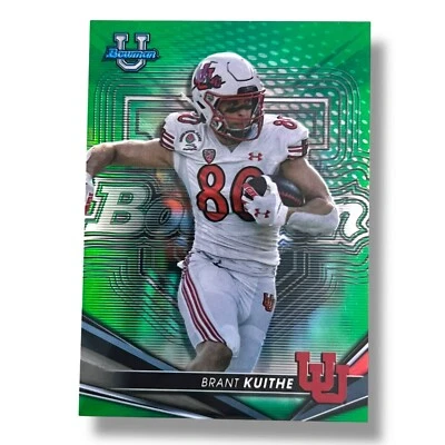 2022-23 Bowman's Best University Brant Kuithe Green Refractor 64/99 - Image 1 of 2