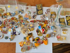 Lot 150+ Vintage Lions Club Pins Japan New Orleans Hawaii Detroit 1969-2000s New - Picture 1 of 17