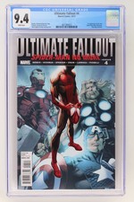 Ultimate Fallout #4 - Marvel 2011 CGC 9.4 1st Appearance of the new Spider-Man (