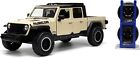 Just Trucks 1:24 2020 Jeep Gladiator Die-cast Car Tan with Tire Rack, Toys...