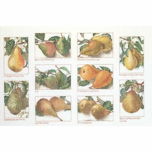 Cross-stitch kit Pears 2097 Thea Gouverneur Linen - Picture 1 of 6
