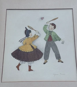 VIRGINIA PARSONS PAINTING ILLUSTRATION Antique AUTHOR CHILDREN AMERICAN FAMOUS - Picture 1 of 23