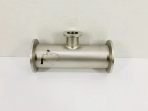 Kurt J. Lesker QF40X16T Reduzierstück T-Stück Verschraubung KF40 auf KF16 Flansch - Bild 1 von 6