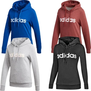 Adidas Damen Hoodie Linear Hoody Sweatshirt Essentials Damen Pullover Kapuzenpullover - Bild 1 von 24