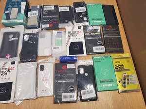 LOTE DE TRABAJO X21 FUNDAS DE TELÉFONO IPHONE, SAMSUNG, MOTORLA ETC teléfono a prueba de golpes LG9 - Imagen 1 de 8