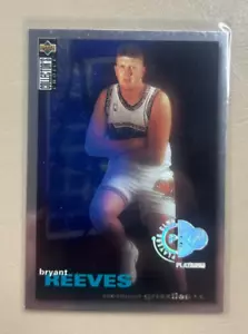 Bryant Reeves 1995-96 Collector's Choice RC #269 Platinum Player's Club - Picture 1 of 2
