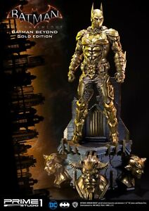 SIDESHOW Prime 1 STUDIO BATMAN BEYOND Gold 1:3  Arkham Knight STATUE Premium
