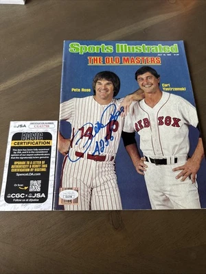 Pete Rose Signed Autographed Sports Illustrated July 19, 1982 JSA COA No Label - Image 1 of 4