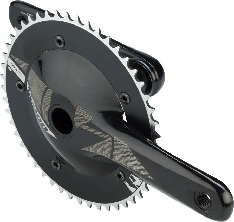 Vision Track Crankset 165mm Single Speed 49t 144 BCD 386 EVO Spindle - Image 1 of 1