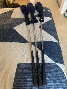 VTG SPALDING XL GOLF CLUB SET RH (8) IRON’S (3) WOOD’S READ DESCRIPTION - Picture 1 of 18