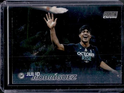2023 Stadium Club Julio Rodriguez Chrome #33 Mariners - Image 1 of 2