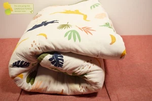 Pillowfort Twin Dinosaur Reversible Kids' Quilt (Dirt Marks)* - Picture 1 of 7