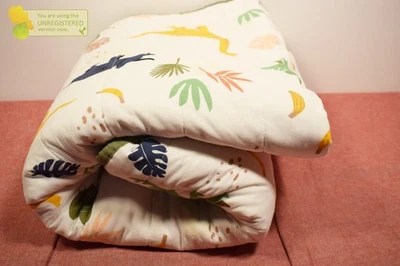 Pillowfort Twin Dinosaur Reversible Kids' Quilt (Dirt Marks)* - Image 1 of 4