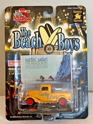 Camión de safari de surf RACING CHAMPIONS Hot Rockin' Steel #3T, THE BEACH BOYS NUEVO Foto 1 de 4