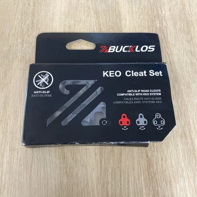 NEW BUCKLOS LOOK KEO Grip Anti-Slip Cleats, Grey 4.5˚ Float - Image 1 of 2