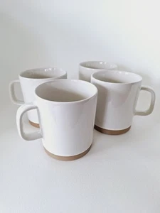 4 Barber & Osgerby Olio by Royal Doulton White Mugs - Picture 1 of 16