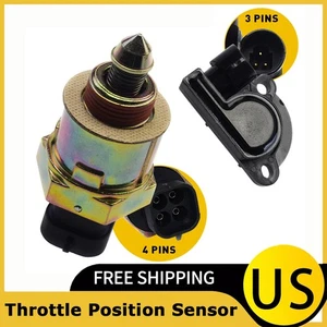 Juego de sensor de posición del acelerador y válvula de control de ralentí para Chevy C/K 1500 2500 - Imagen 1 de 16