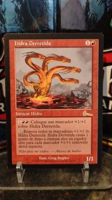 MOLTEN HYDRA Portuguese Vers MAGIC The Gathering SUMMON 1999 Trading Card 85/143 - Image 1 of 2