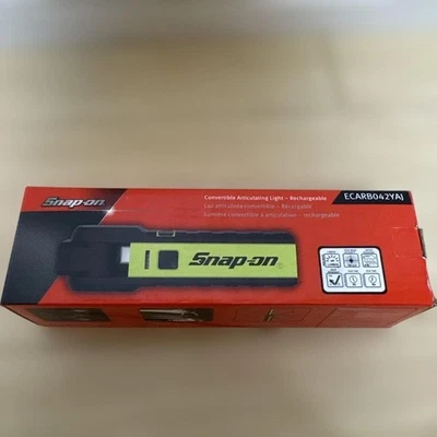 New Snap-on ECARB042YAJ 400 Lumens Convertible Artculating Light Rechargeable - Image 1 of 2
