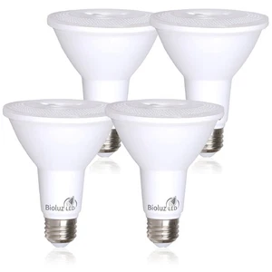 4-Pack PAR30 LED Light Bulbs, 10W = 100W Replacement, 3000K Soft White LED Li... - Picture 1 of 7