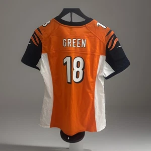 Camiseta deportiva de los Cincinnati Bengals para mujer grande AJ verde NFL fútbol Nike en el campo - Imagen 1 de 9