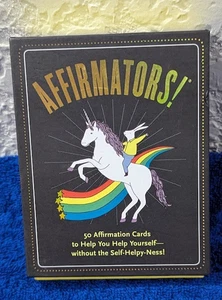 Knock Knock Affirmators! Deluxe Deck: 100 Affirmationskarten - Neu Open Box - Bild 1 von 7