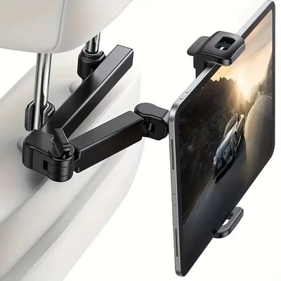 Universal 360° Car Back Seat Holder Mount Headrest For iPhone iPad Mini Tablet - Image 1 of 4