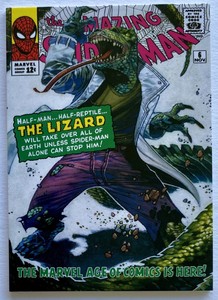 THE AMAZING SPIDER-MAN SKYBOX 2018 MARVEL MASTERPIECES 1392/1499  #WJ-8 LIZARD