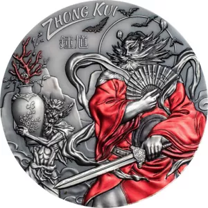 20$ 2019 Cook Islands - Asian Mythology - Zhong Kui - Bild 1 von 3