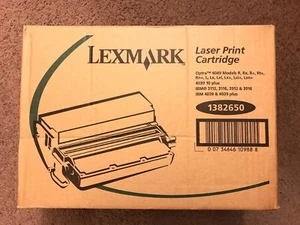 Original Genuine Lexmark Laser Print Cartridge 1382660 Optra 4049 R RX IBM 3112 - Picture 1 of 2