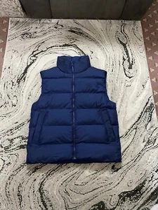 Adidas Originals Navy Blue Gilet Jacket BNWT Size Medium Men’s IY3400 - Picture 1 of 19