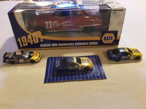 1949 Red Byron #22 Olds 88 Napa 50th Anniversary Collectors Edition 1 Of 6 & #3 - Picture 1 of 14