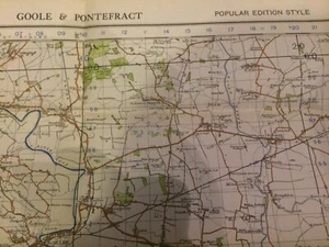 WW2 Goole & Pontefract (1940) War Revision Sheet 32 (M16) - Picture 1 of 2