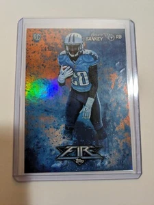 2014 Topps Fire Flame Foil BISHOP SANKEY RC #142 TENNESSEE TITANS 🏈 - Picture 1 of 1