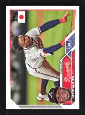 Ozzie Albies 2023 Topps Japan Edition Atlanta Braves #113 - Image 1 of 2