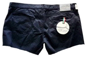 Jacob Cohen Women's Size 33 Blue Summer Shorts White Dot Pattern Made in Italy - Bild 1 von 5