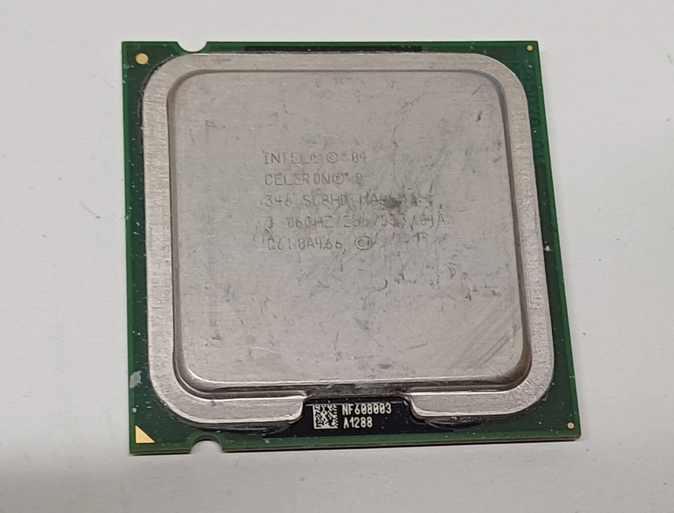 Processore Intel Celeron D 346 SL8HD 3,06GHz/256KB/533MHz Sockel/Socket PLGA775 - Immagine 1 di 1