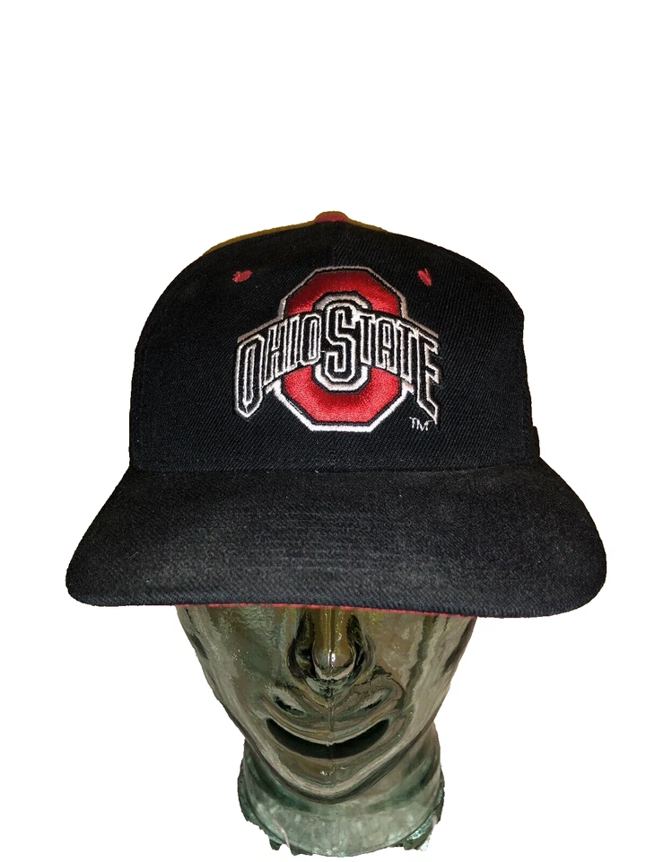 Vintage Zephyr Graf-X OSU Ohio State Buckeyes Snapback Hat Black - Image 1 of 4