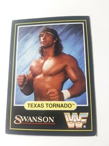 Texas Tornado 1991 WWF Swanson Trading Card