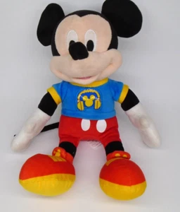 Singende Mickey Mouse Plüsch Disney Spaß sprechen 13 Zoll groß getestet funktioniert - Bild 1 von 5