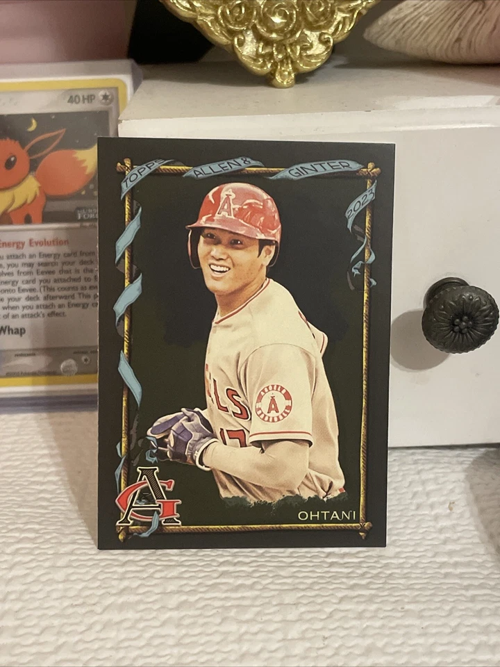 2023 Topps Allen & Ginter X #396 Shohei Ohtani - Image 1 of 2