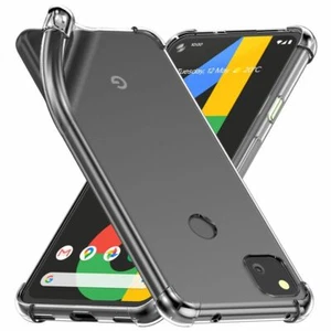 Coque Google Pixel 4A (Version 4G, NO 5G) Etui Housse Silicone Rebords Antichoc - Photo 1 sur 4