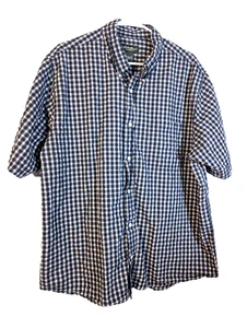 Camicia Eddie Bauer relaxed fit uomo multicolore XL manica corta abbottonata preow - Foto 1 di 5