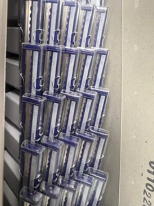 Standard Disposable Razor, Twin-Blade, Dark Blue Handle (LOT OF 100) - NEW - Picture 1 of 1