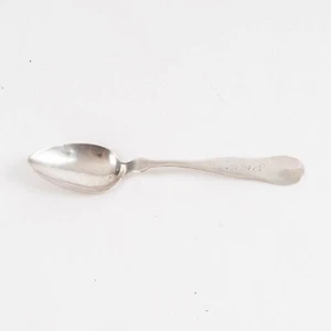 C. 1850 Münze Silber Löffel A. Pitts Massachusetts 6" 14g - Bild 1 von 6